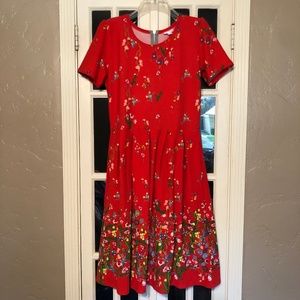 LuLaRoe Amelia. Size L. EUC.